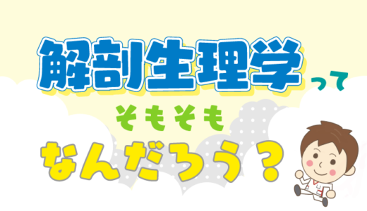 解剖生理ってそもそもなに？